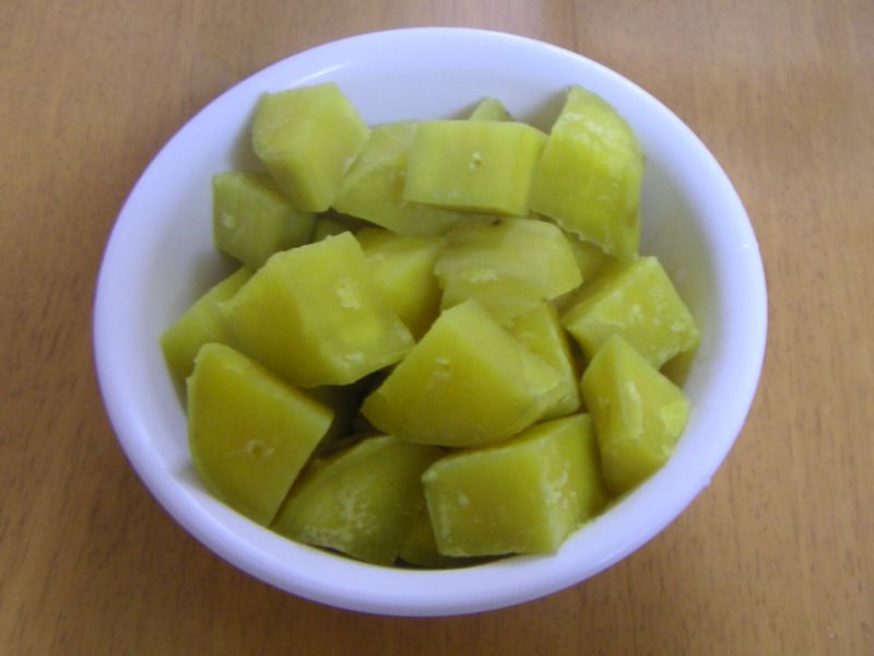 さつまいもの塩煮