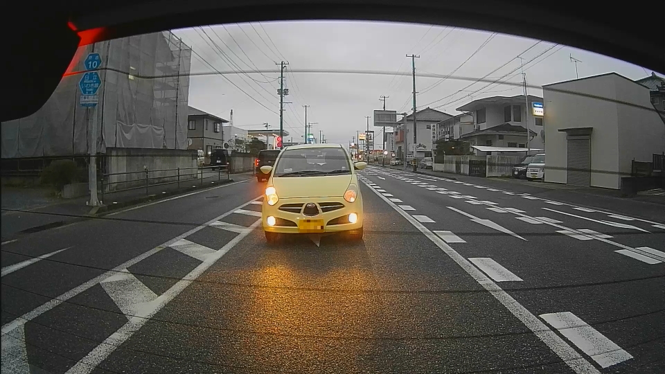 福島県道10号 いわき市佐糠町 リアカメラ