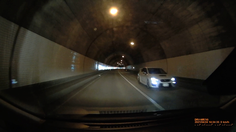 福島県道14号 御斉所トンネル フロントカメラ