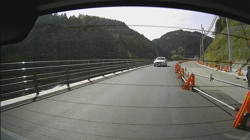 福島県道14号 いわき市遠野町大平 リアカメラ