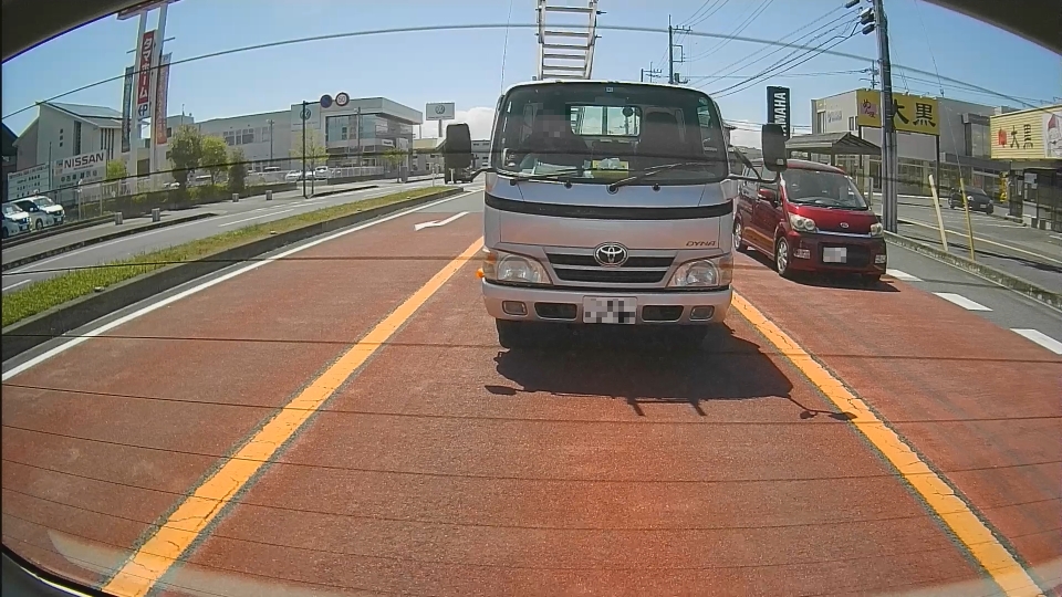 茨城県道50号 水戸神栖線 県庁西 リアカメラ