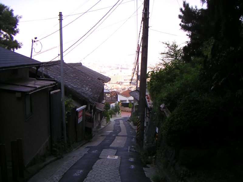ようやく市街地へ