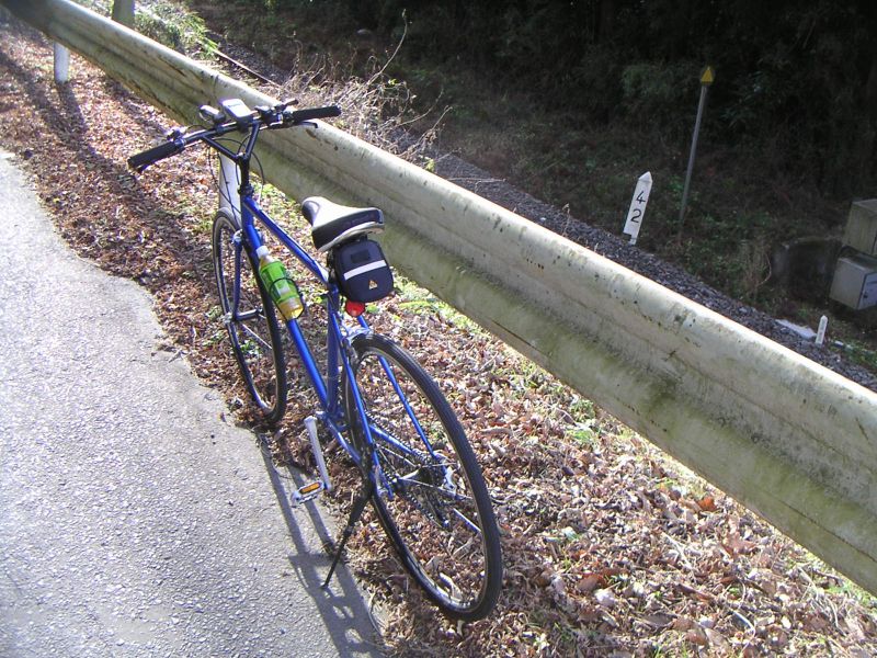 水郡線 42kmポスト