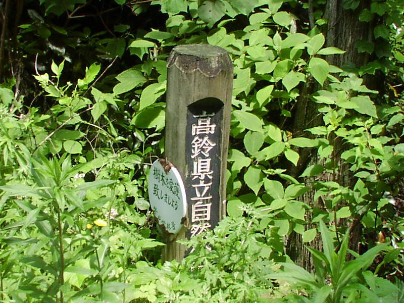 県立自然公園の案内