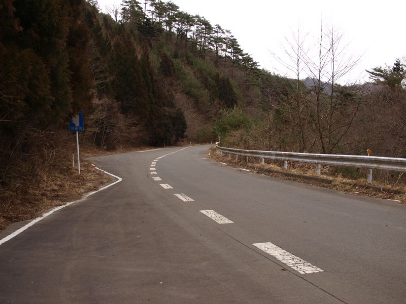 大倉方面からへの道