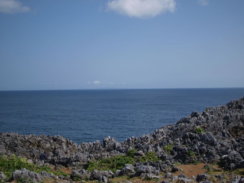 辺戸岬と与論島