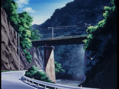 劇中鉄橋