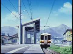 劇中伊那上郷駅