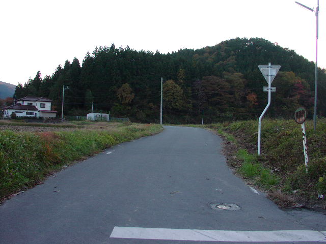 福島県道377号 八溝山線 終点