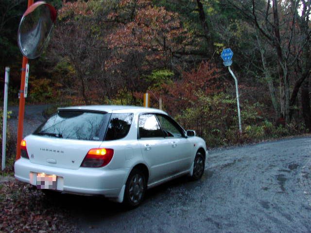 林道鹿ノ又線 分岐
