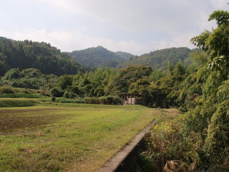 小木津山自然公園を望む