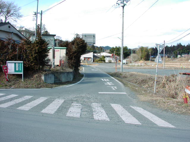 七会村役場付近(七会村徳蔵)